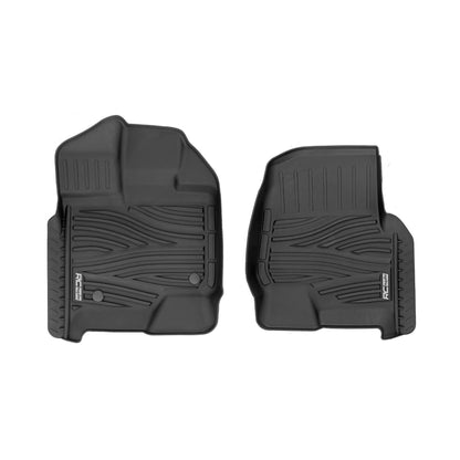 ROUGH COUNTRY Flex-Fit Floor Mats | Front | Ford F-150 (15-25)/F-150 Lightning (22-25)/Raptor (17-25)  | FF-5151