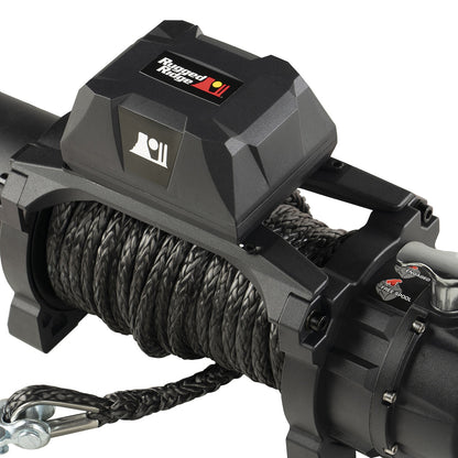 RUGGED RIDGE | 15100.08 | Trekker S10 Winch, 10,000Lb Synthetic Rope W/ Wireless Remote (Optional Omi15103.37 Remote)