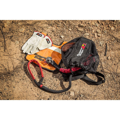 RUGGED RIDGE | 15104.29 | Premium Recovery Kit With Mesh Bag