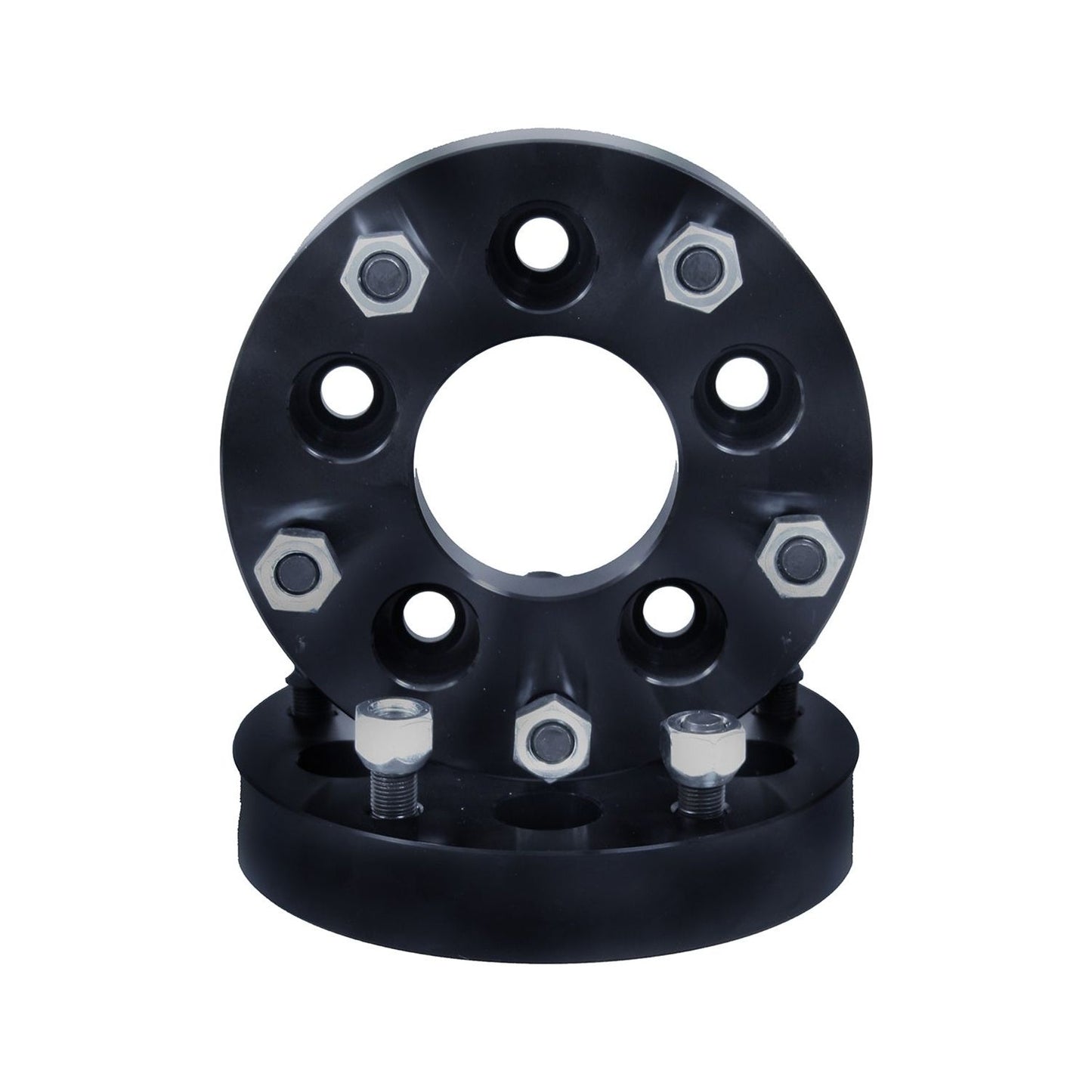 RUGGED RIDGE | 15201.04 | 87-06 Jeep Wrangler 1.25 Wheel Adapter Kit,Converts 5 On 4.5 To 5 On 5.5(Pair)"