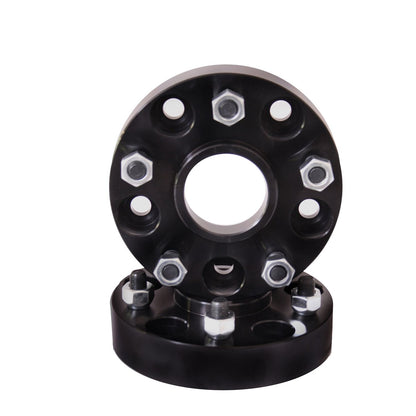 RUGGED RIDGE | 15201.05 | 07-18 Jeep Wrangler Wheel Spacer Pair,Black 5 On 5 1.5In Spacer
