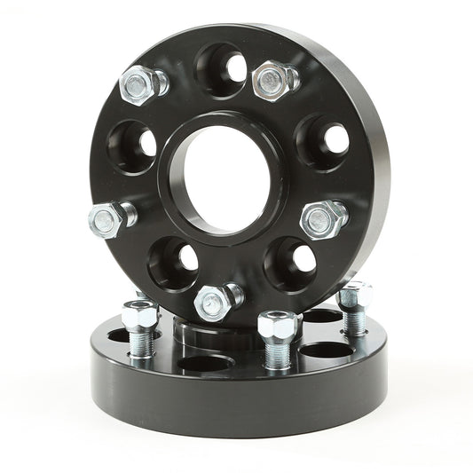 RUGGED RIDGE | 15201.15 | 07-16 Wrangler Wheel Adapters,5X4.5 To 5X5 Pattern,Black