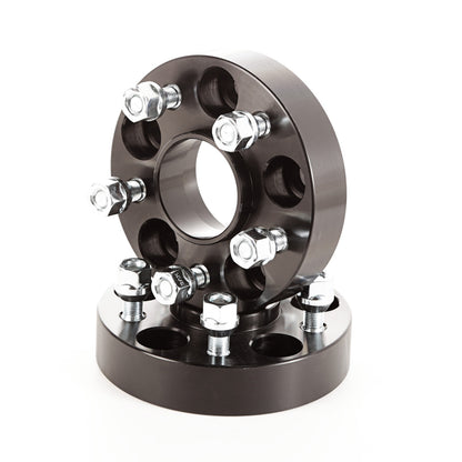 RUGGED RIDGE | 15201.2 | 15-16 Renegade Black Wheel Spacers 1.25 In.