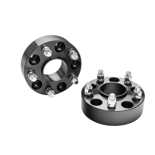RUGGED RIDGE | 15201.22 | 18-C Wrangler/20-C Gladiator Wheel Spacers 1.75 In Black