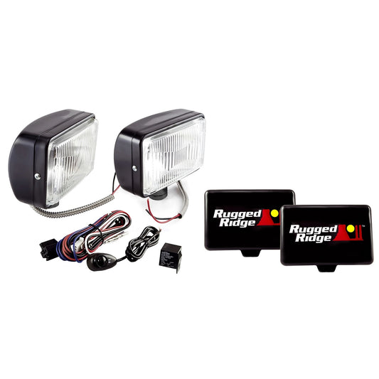 RUGGED RIDGE | 15207.55 | Off Rd 2 Light Kit 5X7 Bl 100