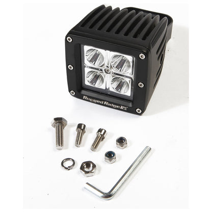 RUGGED RIDGE | 15209.03 | 3-Inch Square Led Driving Light- 16 Watt