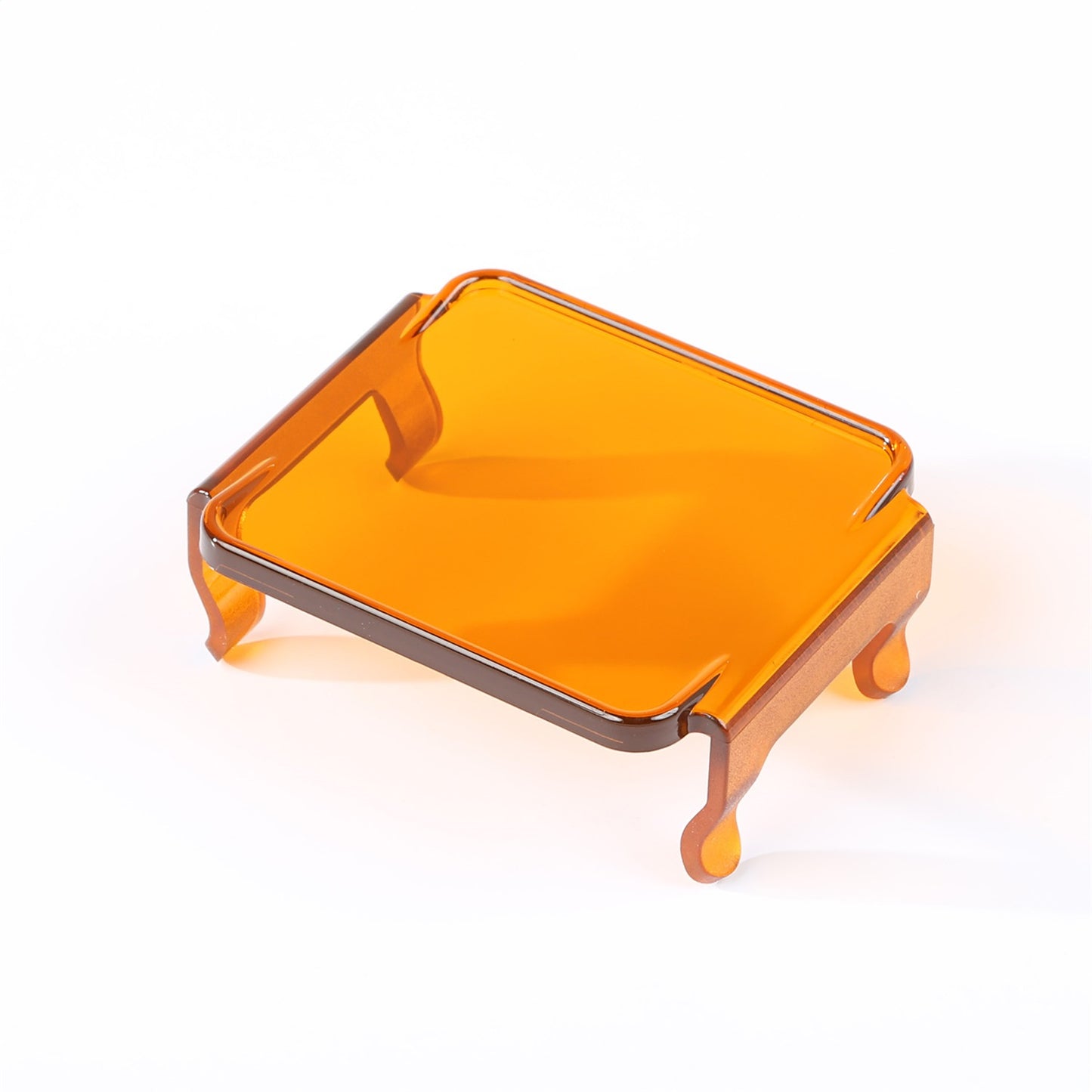 RUGGED RIDGE | 15210.67 | 3 Inch Square Led Light Cover, Amber