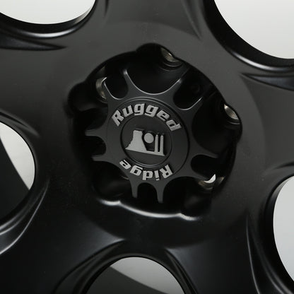 RUGGED RIDGE | 15304.01 | 07-15 Jeep Wrangler (Jk) Drakon Wheel 20X9 Black Satin