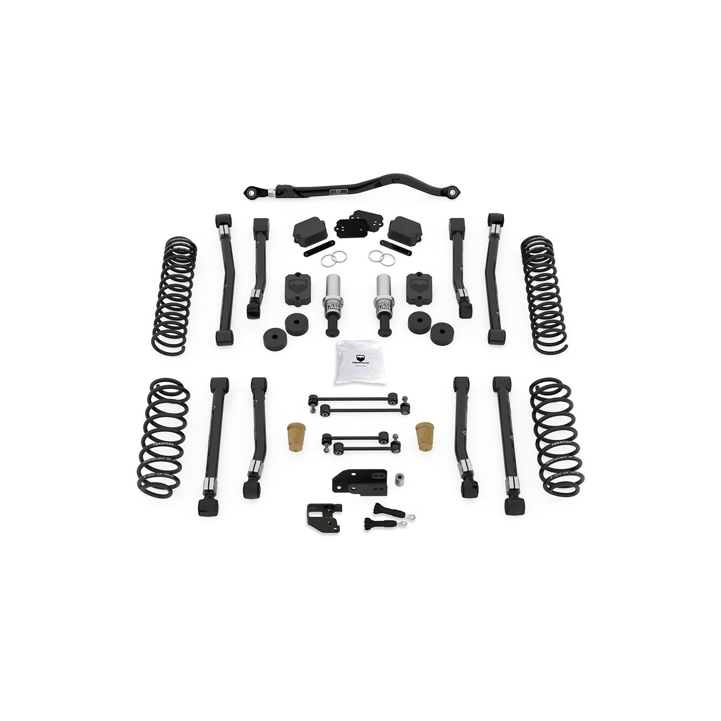 TeraFlex | 18-Up Wrangler JL 4 Door 3.5 Inch Alpine RT3 Short Arm Suspension System No Shocks TeraFlex | 1533000