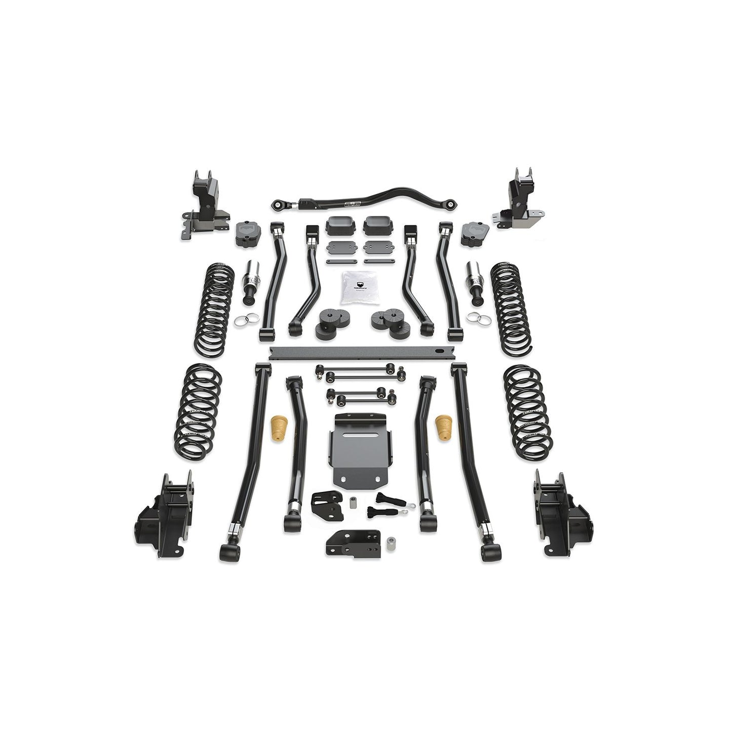 TeraFlex | 18-Up Wrangler JL 2 Door 4.5 Inch Alpine RT4 Long Arm Suspension System No Shocks TeraFlex | 1534200