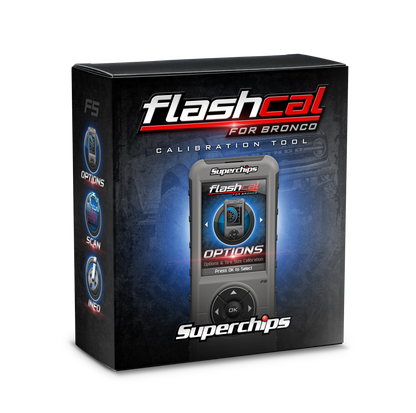 SUPERCHIPS Flashcal for Bronco 2021-C Ford Bronco - 2.3 L4, 2.7 V6 and 3.0L V6 1546