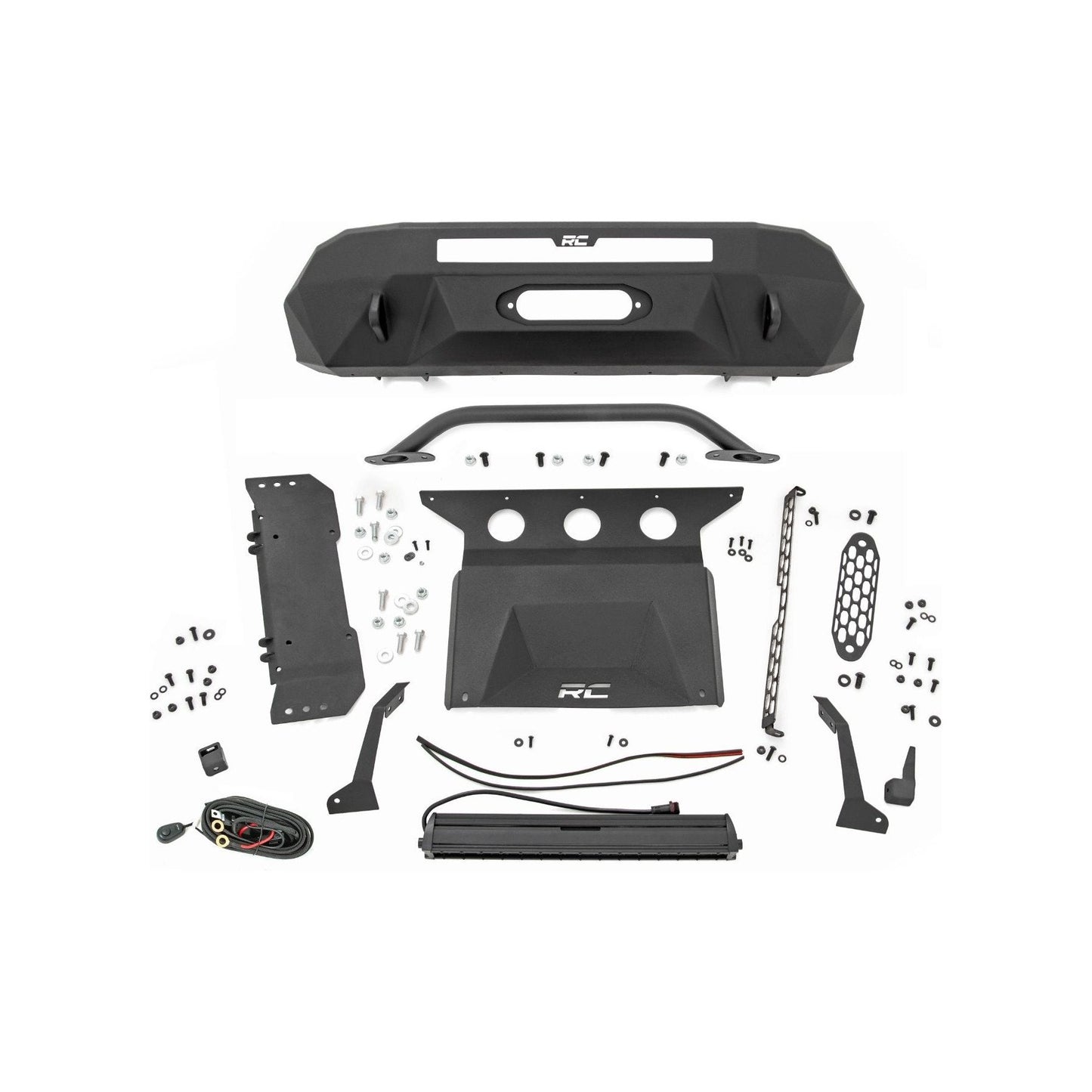 Rough Country Black Series Front Bumper I 10718