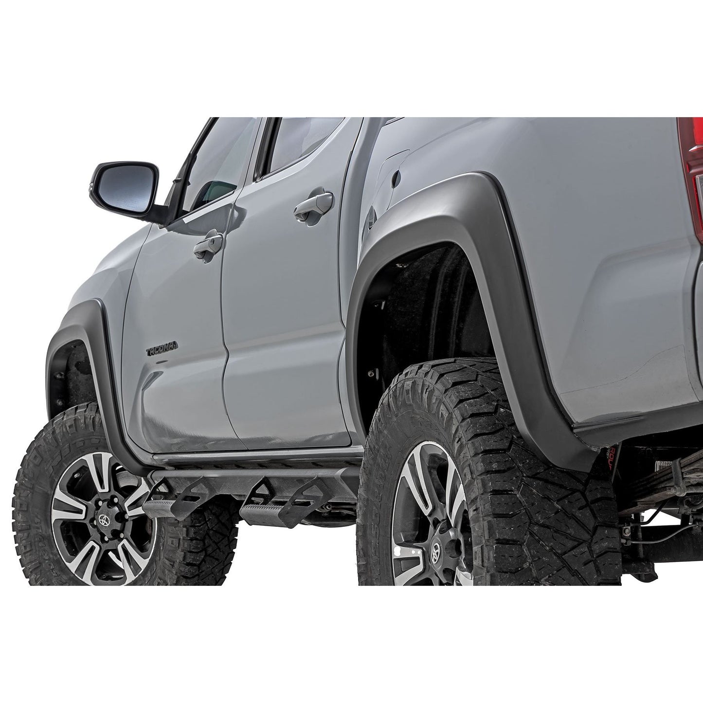 ROUGH COUNTRY Fender Flares | Sport | 4V6 Quicksand | Toyota Tacoma 2WD/4WD (2016-2023) | S-T11621-4V6