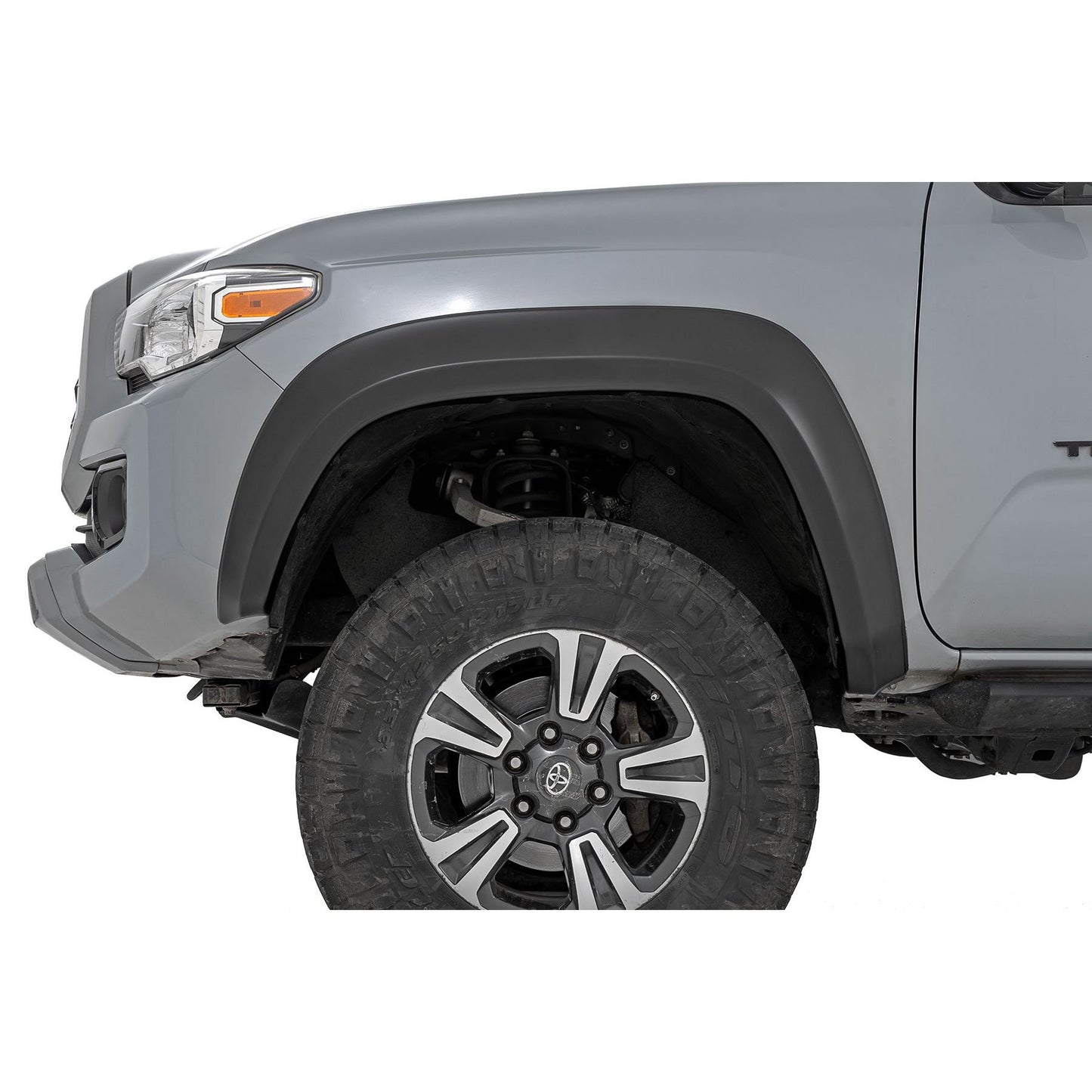 ROUGH COUNTRY Fender Flares | Sport | 202 Black Onyx | Toyota Tacoma 2WD/4WD (2016-2023) | S-T11621-202