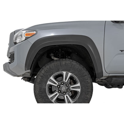 ROUGH COUNTRY Fender Flares | Sport | 4V6 Quicksand | Toyota Tacoma 2WD/4WD (2016-2023) | S-T11621-4V6