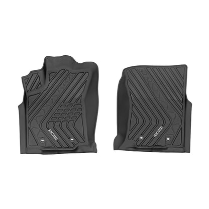 ROUGH COUNTRY Flex-Fit Floor Mats | Front | Toyota Tacoma 2WD/4WD (2016-2023) | FF-7121