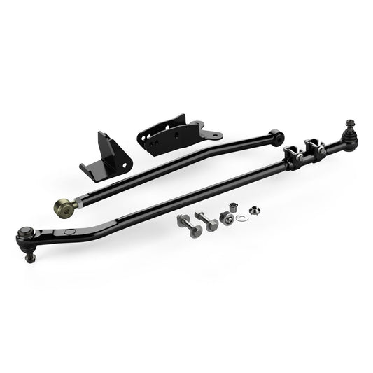 TeraFlex | 07-18 Wrangler JK HD Forged Drag Link Flip Kit w/ Track Bar Drop Bracket & Frame Brace Kit TeraFlex | 1600450
