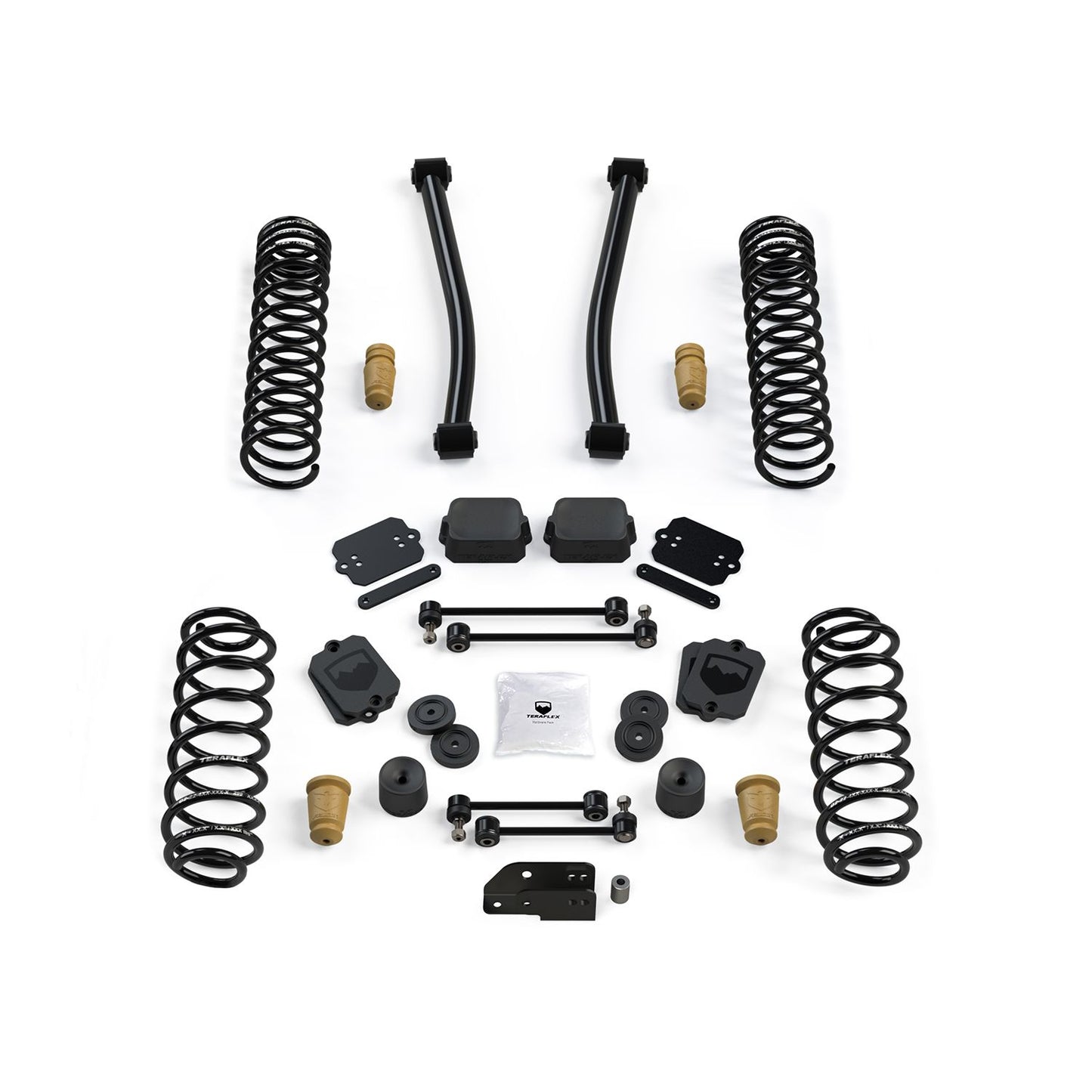 TeraFlex | 18-Up Wrangler JL 4 Door 2.5 Inch Sport ST2 Suspension System No Shocks TeraFlex | 1612000