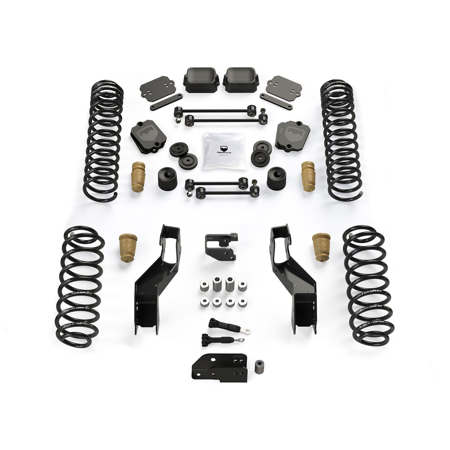 TeraFlex | 18-Up Wrangler JL 4 Door 3.5 Inch Sport ST3 Suspension System No Shocks TeraFlex | 1613000