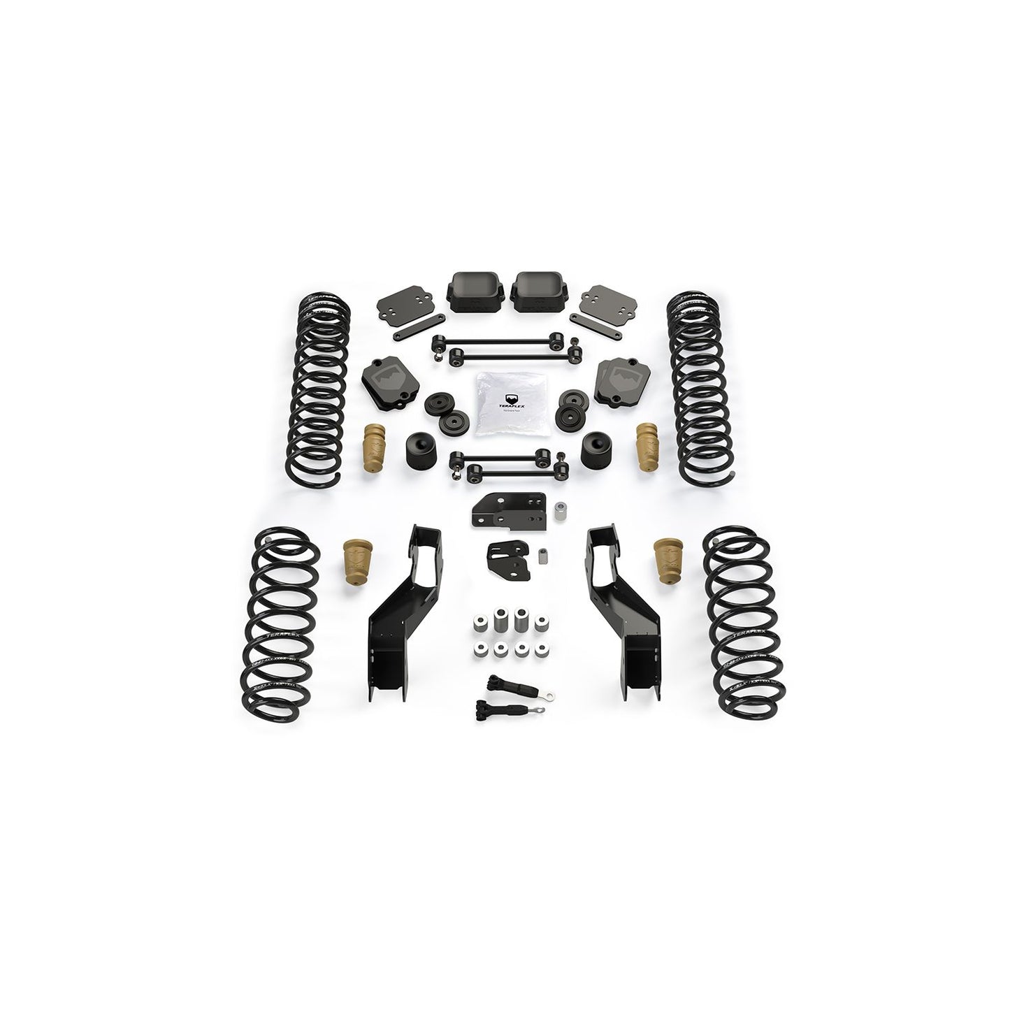 TeraFlex | 18-Up Wrangler JL 2 Door 4.5 Inch Sport ST4 Suspension System No Shocks TeraFlex | 1614400