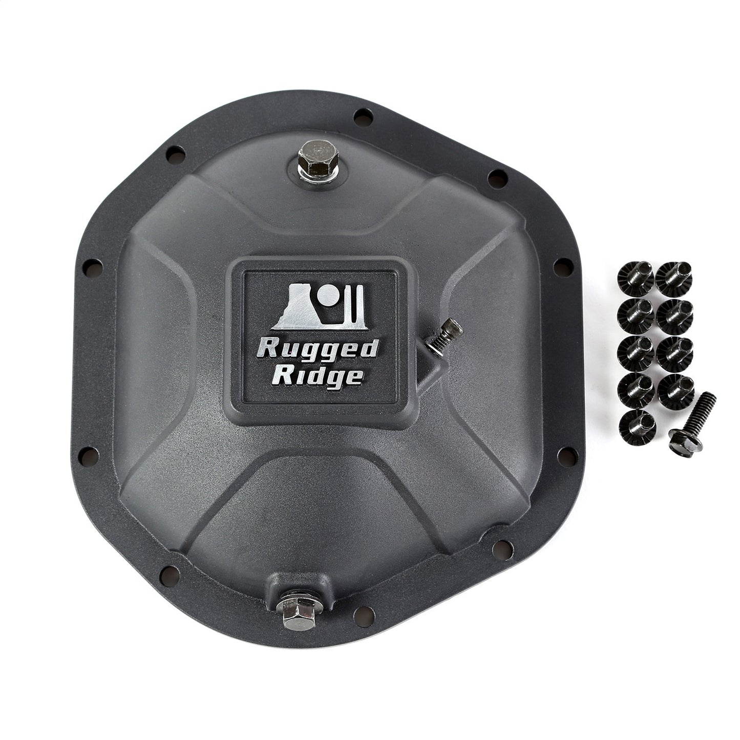 RUGGED RIDGE | 16595.12 | Boulder Aluminum Differential Cover, Dana 44, Blk