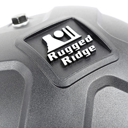 RUGGED RIDGE | 16595.14 | 84-96 Cherokeeboulder Aluminum Differential Cover,Black Black