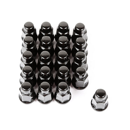 RUGGED RIDGE | 16715.23 | Wheel Lug Nut, Set Of 20, Black, 1/2-20