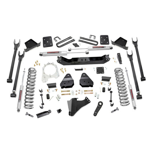 ROUGH COUNTRY 6 Inch Lift Kit | 4-Link | No OVLD | Ford F-250/F-350 Super Duty 4WD (17-22) | 52620