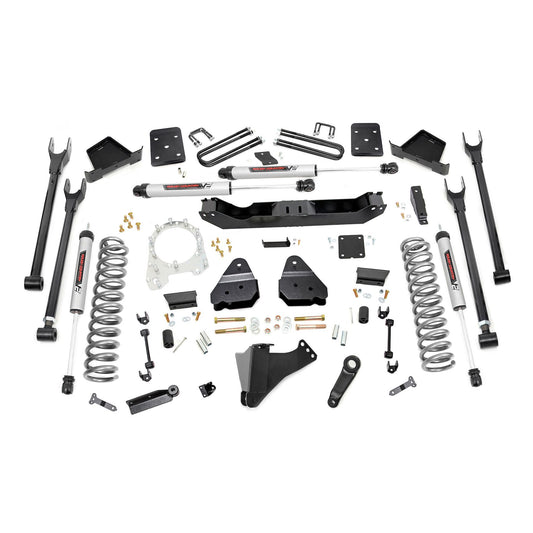 ROUGH COUNTRY 6 Inch Lift Kit | Diesel | 4 Link | V2 | Ford F-250/F-350 Super Duty (17-22) | 50870