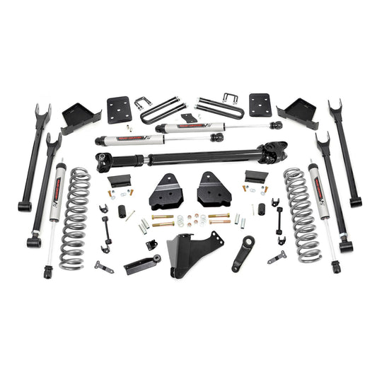 ROUGH COUNTRY 6 Inch Lift Kit | 4-Link | No OVLD | D/S | V2 | Ford F-250/F-350 Super Duty (17-22) | 52671