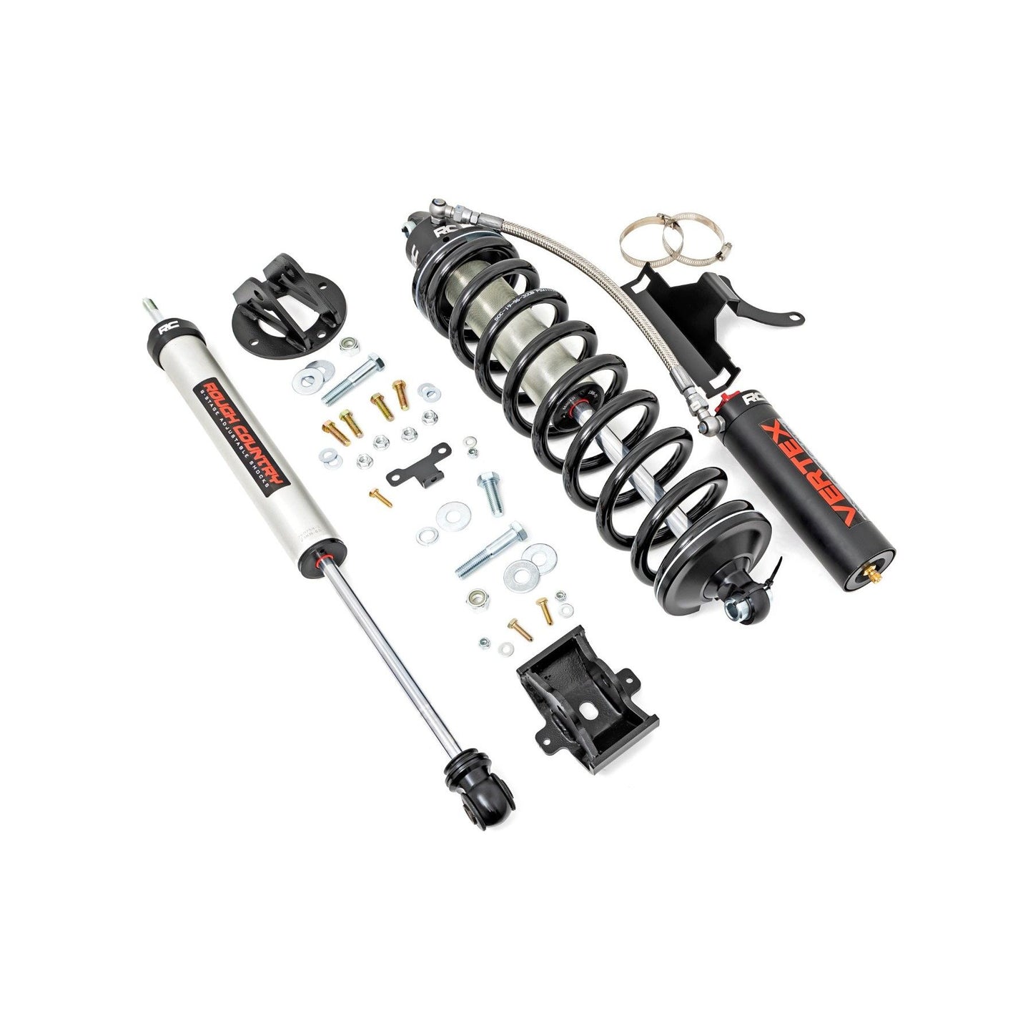 ROUGH COUNTRY 3 Inch Coilover Conversion Upgrade Kit | Gas | Ford F-250/F-350 Super Duty (05-22) | 50014