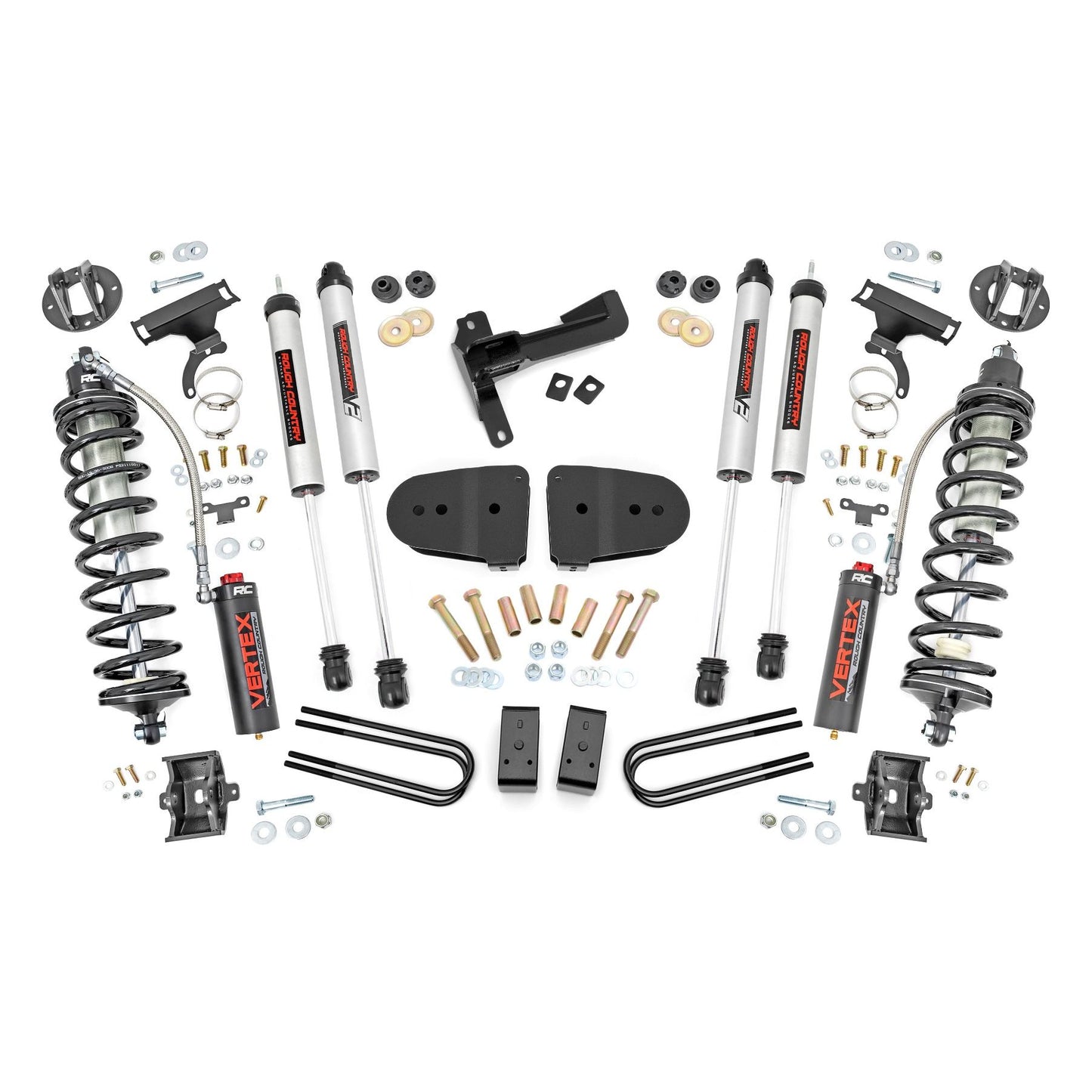 ROUGH COUNTRY 3 Inch Coilover Conversion Lift Kit | Gas | Ford F-250 Super Duty 4WD (23-25) | 43658