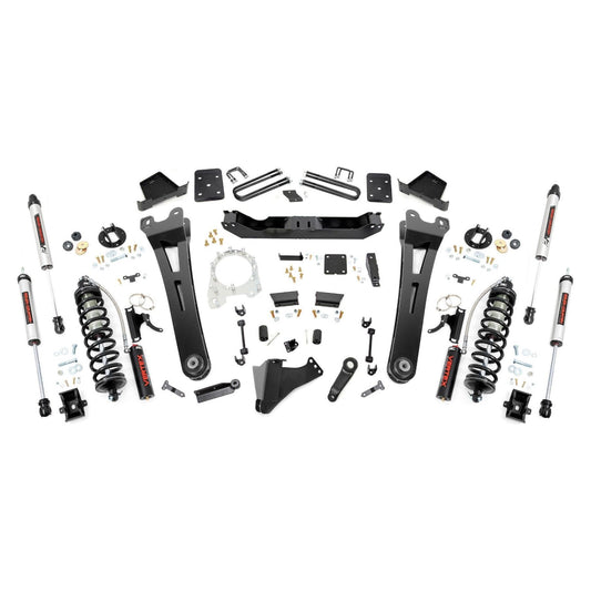 Rough Country Vertex Adjustable Shocks 6 Inch Coilover Conversion Lift Kit I 51259