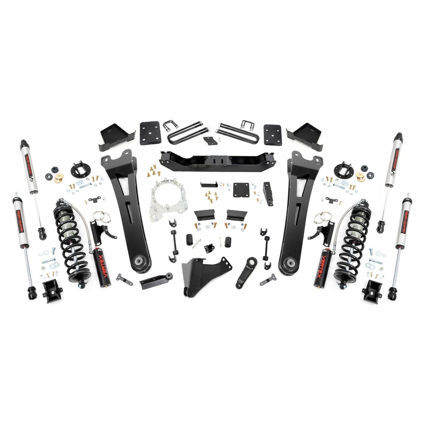 Rough Country V2 Monotube Shocks 6 Inch Coilover Conversion Lift Kit I 55658