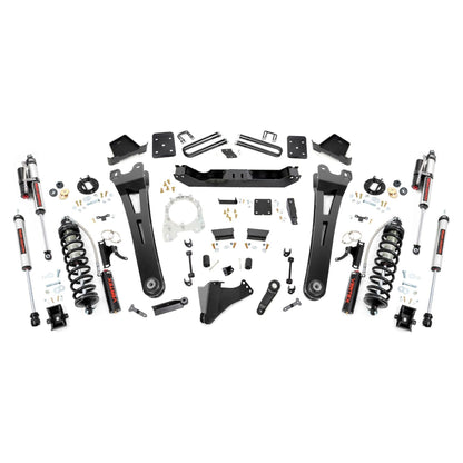 Rough Country Vertex Adjustable Shocks 6 Inch Coilover Conversion Lift Kit I 55859
