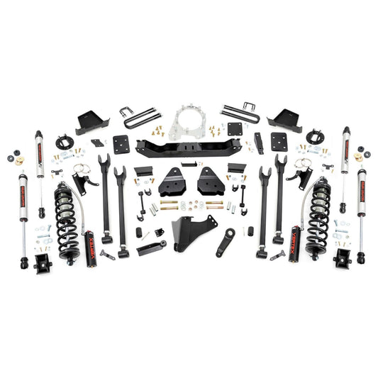Rough Country Vertex Adjustable Shocks 6 Inch Coilover Conversion Lift Kit I 56057