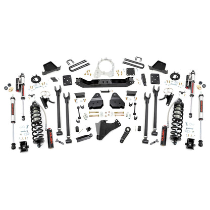Rough Country Vertex Adjustable Shocks 6 Inch Coilover Conversion Lift Kit I 50857