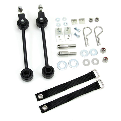 TeraFlex | 93-98 ZJ Grand Cherokee 84-01 XJ Cherokee 10 Inch Front Sway Bar Quick Disconnect Kit 2-4 Inch Lift TeraFlex | 1713090