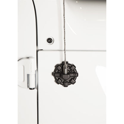 RUGGED RIDGE | 17212.13 | Elite Antenna Base, Black, 07-18 Jeep Wrangler Jk/Jl
