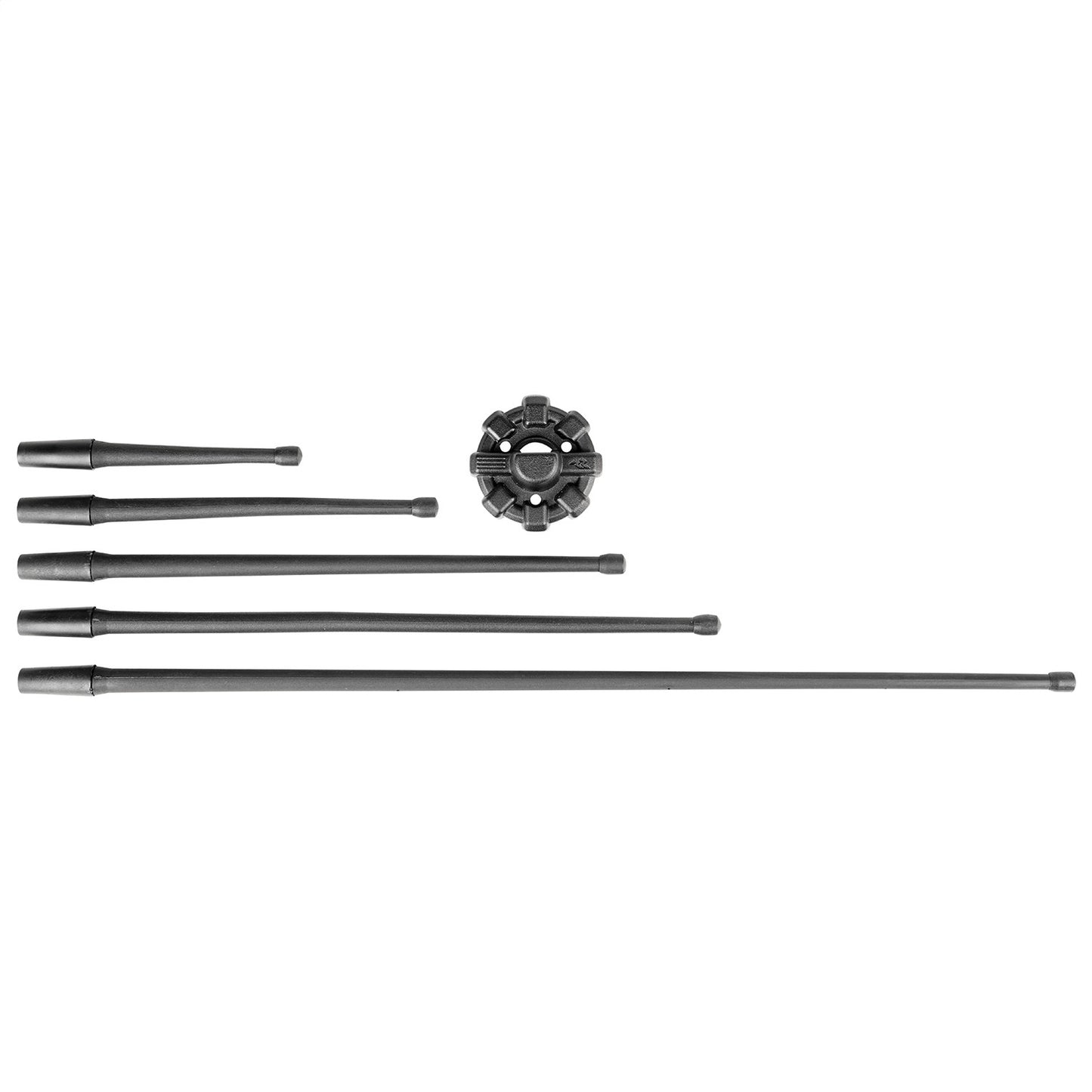 RUGGED RIDGE | 17212.44 | 15" Reflex Antenna With Base; 07-20 Jeep Wrangler & Gladiator Jk/Jl/Jt