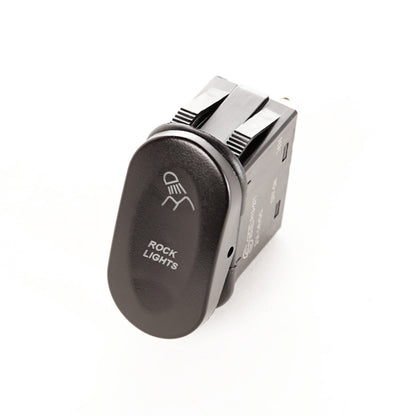 RUGGED RIDGE | 17235.07 | 2-Position Rocker Switch, Rock Lights, Amber