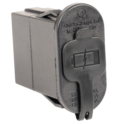 RUGGED RIDGE | 17235.16 | Dual Usb Port With Qi Capabilities 3.0
