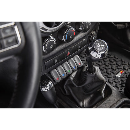 RUGGED RIDGE | 17235.54 | 11-17 Wrangler Jk Lower Console Switch Panel