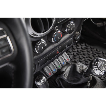 RUGGED RIDGE | 17235.54 | 11-17 Wrangler Jk Lower Console Switch Panel
