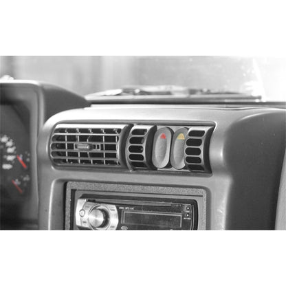 RUGGED RIDGE | 17235.8 | Ac Vent Switch Pod, 97-06 Jeep Wrangler (Tj)