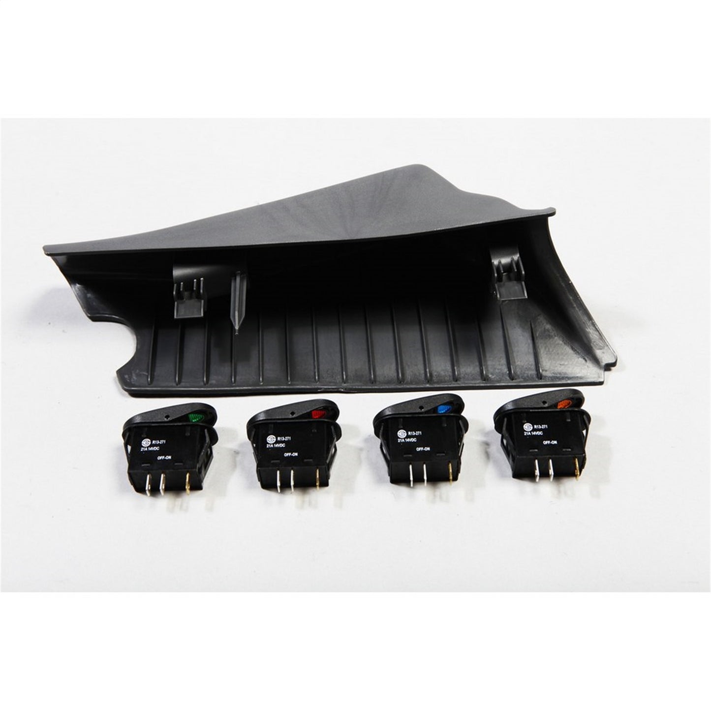 RUGGED RIDGE | 17235.86 | A-Pillar Switch Pod Kit,Black,Left, 07-13 Jeep Wrangler(Jk)