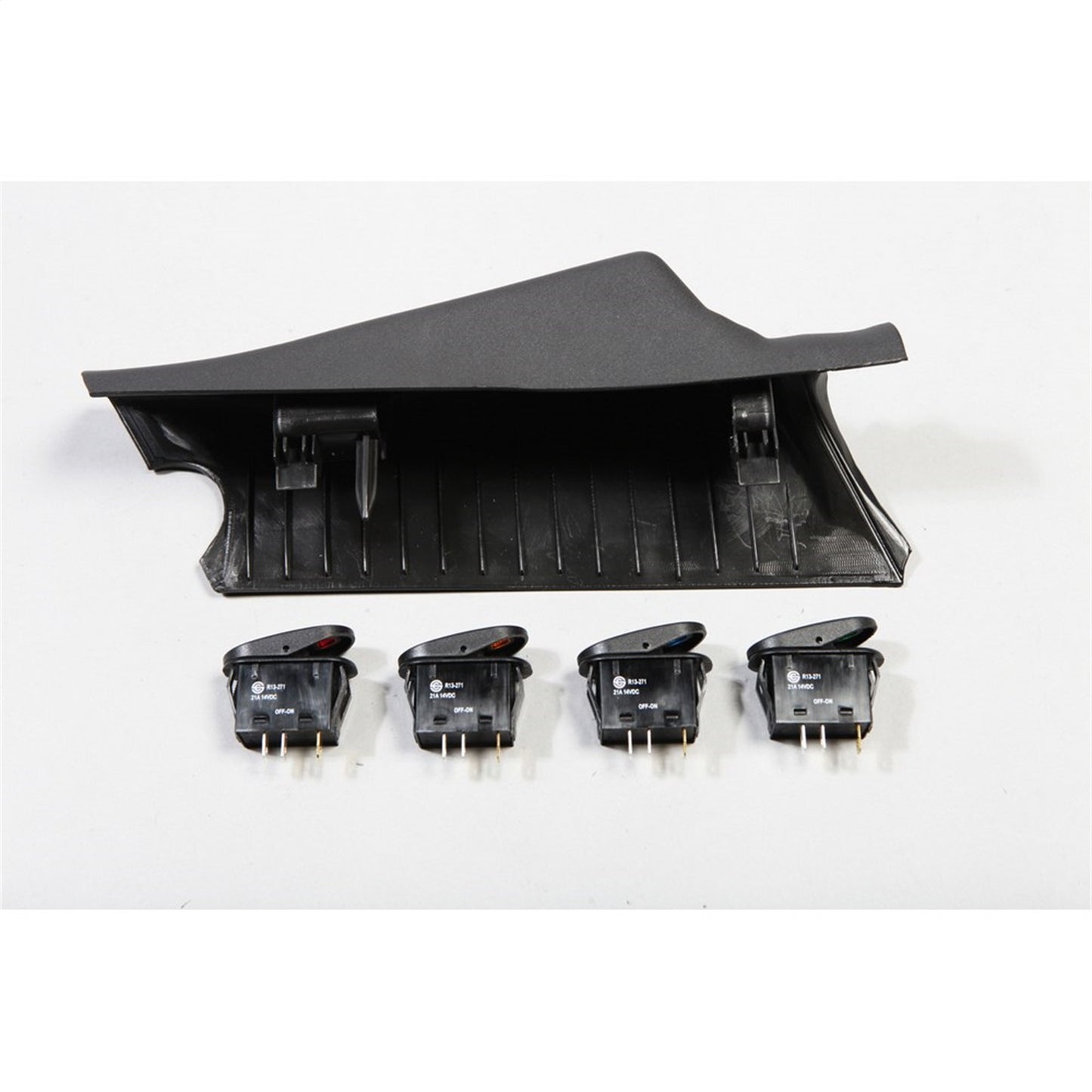 RUGGED RIDGE | 17235.96 | A-Pillar 4 Switch Pod Kit,Black,Left Side,11-16 Jeep Wrangler(Jk)