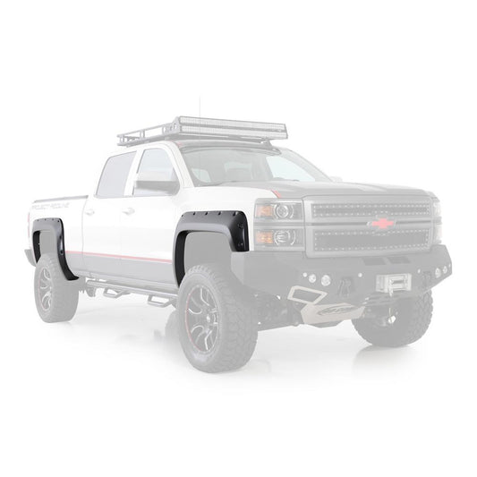Smittybilt M1 Fender Flare Bolt On Front And Rear Black I 17291-GBA