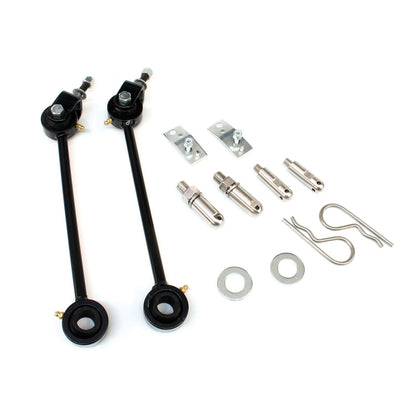TeraFlex | 97-06 Jeep Wrangler TJ 10 Inch Front Sway Bar Quick Disconnect Kit 3-6 Inch Lift TeraFlex | 1743090