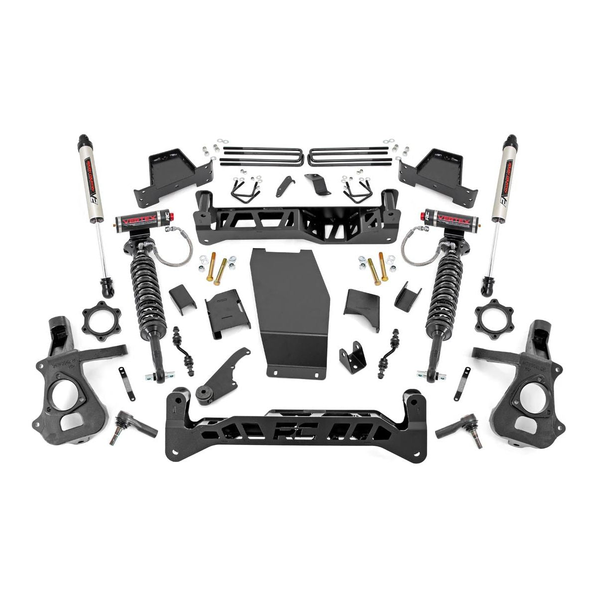 Rough Country Stock Cast Aluminum or Stamped Steel 7 Inch Lift Kit I 17457